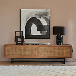 ТВ-тумба из массива тика Busto TV Stand варинант исполнения - 7 | Loft Concept в Липецке