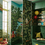 Обои ручная роспись Little London Jubilee Colourway варинант исполнения - 4 | Loft Concept в Липецке