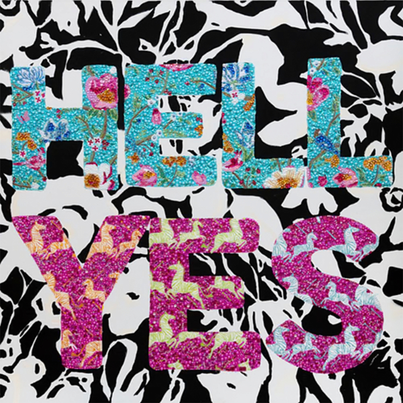 Картина Hell Yes Мульти Картина Hell Yes Мульти в Липецке | Loft Concept