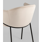 Стул Brace велюр молочный варинант исполнения - 3 | Loft Concept в Липецке