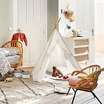 Комод с 3-мя ящиками из ротанга Blais Turquoise Wicker Furniture варинант исполнения - 6 | Loft Concept в Липецке