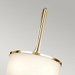 Бра вертикальное с белым полукруглым плафоном и длинным стержнем S Kichler варинант исполнения - 9 | Loft Concept в Липецке