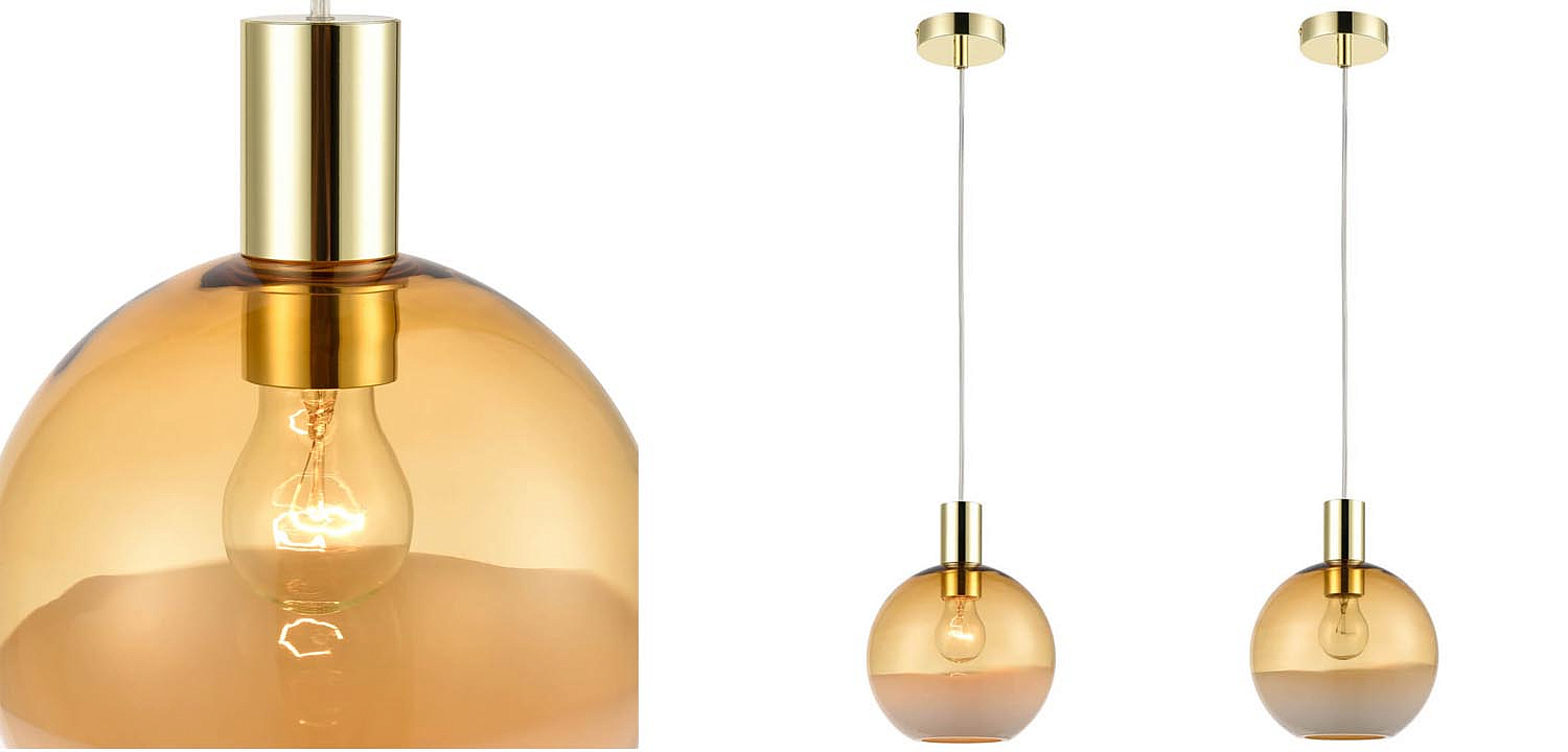 Подвесной светильник Rachel amber Подвесной светильник Rachel amber - Loft-Concept в Липецке