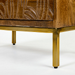 Прикроватная тумба с фактурным фасадом Termite варинант исполнения - 6 | Loft Concept в Липецке