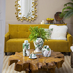 Ваза фарфоровая с ручной росписью Leopard Collection  варинант исполнения - 8 | Loft Concept в Липецке