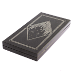 Подарочные нарды из натурального камня с гравировкой Backgammon from Stone варинант исполнения - 7 | Loft Concept в Липецке