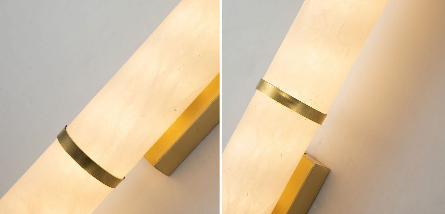 Бра Melba White Marble Wall Lamp Бра Melba White Marble Wall Lamp - Loft-Concept в Липецке