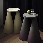 Дизайнерский журнальный стол на 2-х конусообразных ножках Epykopy варинант исполнения - 4 | Loft Concept в Липецке