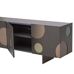 Дизайнерский комод с декором в виде круглых элементов на фасаде Matisse варинант исполнения - 2 | Loft Concept в Липецке