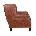 Кожаное кресло James Brown Leather Armchair варинант исполнения - 2 | Loft Concept в Липецке