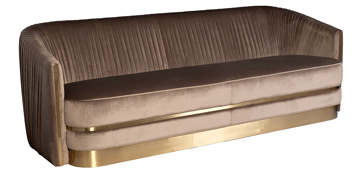 Диван трехместный велюр Bolger sofa three-seater velvet Диван трехместный велюр Bolger sofa three-seater velvet - Loft-Concept в Липецке