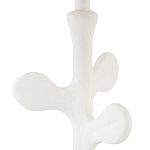 Настольная лампа с белым каркасом и тканевым абажуром Natural Stems варинант исполнения - 2 | Loft Concept в Липецке