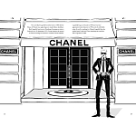 Megan Hess. Coco Chanel: The Illustrated World of a Fashion Icon варинант исполнения - 4 | Loft Concept в Липецке