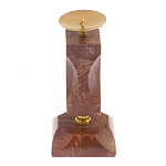 Подсвечник фигурный из натурального камня лемезит Stone Candlestick варинант исполнения - 2 | Loft Concept в Липецке