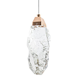 Подвесной светильник Soar Hanging Lamp Gold Transparent Прозрачный варинант исполнения - 1 | Loft Concept в Липецке