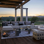 Уличное кресло Alaric Armchair Black варинант исполнения - 6 | Loft Concept в Липецке