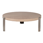 Столик журнальный круглый со светлым шпоном Light Veneer Table варинант исполнения - 5 | Loft Concept в Липецке