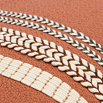 Подушка декоративная с вышивкой и кисточками Ethnic mix варинант исполнения - 2 | Loft Concept в Липецке