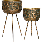 Железное кашпо Boston варинант исполнения - 1 | Loft Concept в Липецке