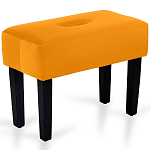 Мягкий  пуф на черных ножках Winton Pouf варинант исполнения - 19 | Loft Concept в Липецке