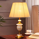 Настольная лампа керамическая с тканевым абажуром Millennium варинант исполнения - 1 | Loft Concept в Липецке