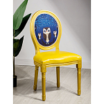 Стул Night owls with yellow design варинант исполнения - 9 | Loft Concept в Липецке
