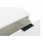 Комод белый с 3-мя ящиками Strict Lines  варинант исполнения - 5 | Loft Concept в Липецке