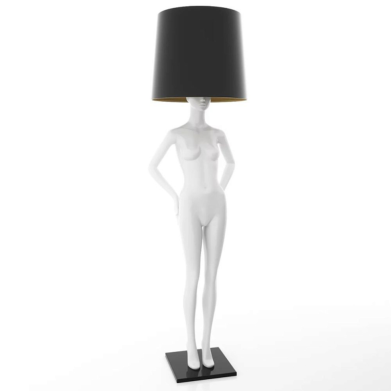 Лампа MANNEQUIN LAMP с абажуром созерцание силуэта Глянцевый черный Черный матовый Глянцевый белый Белый матовый Серый матовый Золотой Красный Лампа MANNEQUIN LAMP с абажуром созерцание силуэта Глянцевый черный Черный матовый Глянцевый белый Белый матовый Серый матовый Золотой Красный в Липецке | Loft Concept