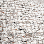 Кресло вращающееся круглой формы из серого шенилла Favorite Vacation Place варинант исполнения - 3 | Loft Concept в Липецке