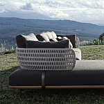 Дизайнерский модульный уличный диван SWAY Modular Sofa варинант исполнения - 9 | Loft Concept в Липецке