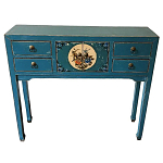 Консоль в китайском стиле с 4-мя ящиками Chinese Elm Console Table варинант исполнения - 1 | Loft Concept в Липецке