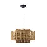 Подвесной светильник с абажуром из плтеного бамбука Light Inside the Cell варинант исполнения - 3 | Loft Concept в Липецке