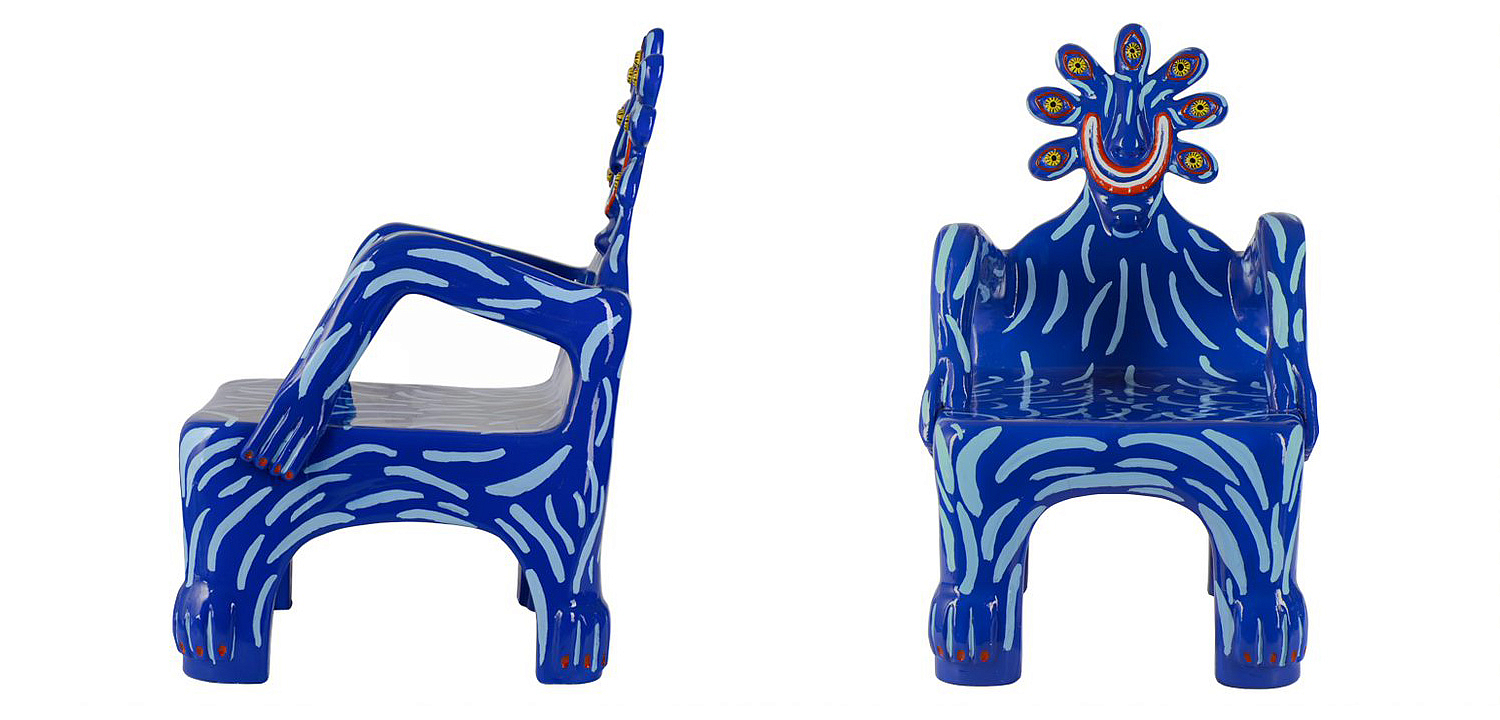 Кресло COBALT CREATURE ARMCHAIR Кресло COBALT CREATURE ARMCHAIR - Loft-Concept в Липецке