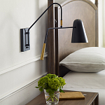 Бра черного цвета с конусным плафоном Feiss варинант исполнения - 6 | Loft Concept в Липецке