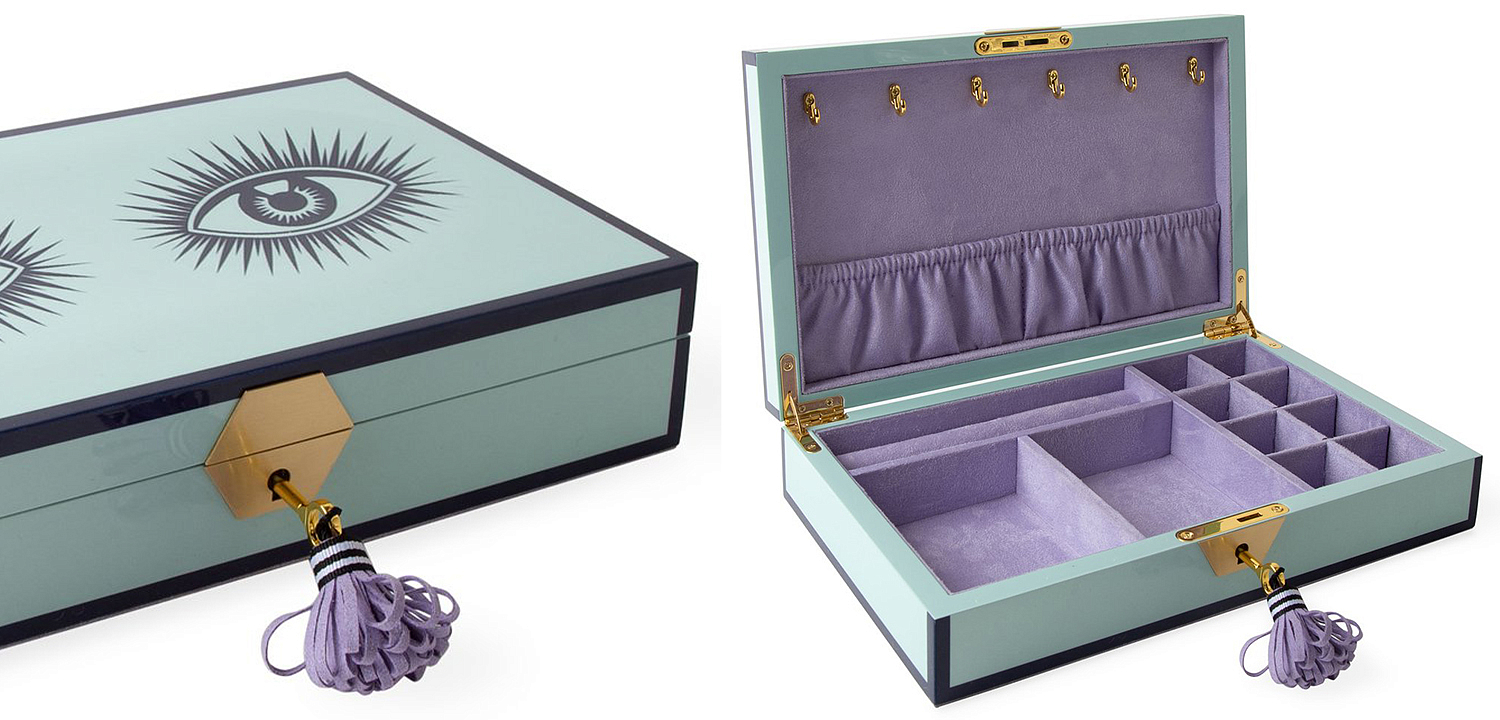 Шкатулка LE WINK LACQUER JEWELRY BOX Jonathan Adler Шкатулка LE WINK LACQUER JEWELRY BOX Jonathan Adler - Loft-Concept в Липецке