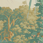 Обои ручная роспись Le Brésil Paille варинант исполнения - 2 | Loft Concept в Липецке