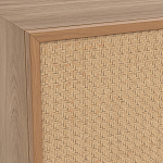 ТВ-тумба с декором из ротанга Pansy Rattan TV Stand варинант исполнения - 2 | Loft Concept в Липецке