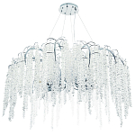 Люстра с хрустальными подвесками Bunch of Crystal Berries Silver Chandelier 12 варинант исполнения - 1 | Loft Concept в Липецке