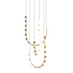 Люстра подвесная светодиодная с круглыми плафонами белого цвета PEARLS Suspension 39  варинант исполнения - 3 | Loft Concept в Липецке