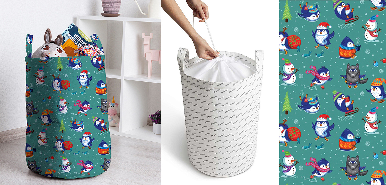 Корзина New Year Team Basket Корзина New Year Team Basket - Loft-Concept в Липецке