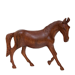 Статуэтка из дерева суар дикая лошадь Wild Horses варинант исполнения - 2 | Loft Concept в Липецке