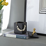 Мраморная шкатулка с бюстом из металла KELLY WEARSTLER варинант исполнения - 8 | Loft Concept в Липецке