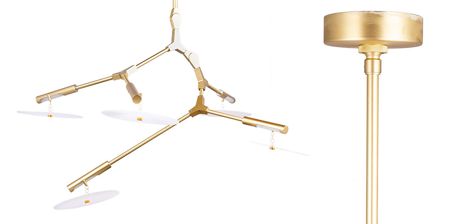 Люстра White Disc 100 Люстра White Disc 100 - Loft-Concept в Липецке