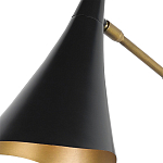 Бра с черными конусообразным плафоном Contrasting Lamps варинант исполнения - 1 | Loft Concept в Липецке