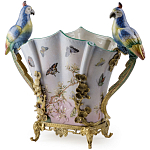 Ваза фарфоровая с попугаями Ferra варинант исполнения - 4 | Loft Concept в Липецке