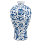 Ваза фарфоровая высокая с синими цветочными мотивами Independence варинант исполнения - 2 | Loft Concept в Липецке