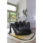 Дизайнерское кожаное кресло в форме руки Poltronova Joe Whip Armchair варинант исполнения - 4 | Loft Concept в Липецке