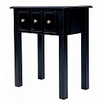 Черная тумба с выдвижным ящиком Monica варинант исполнения - 2 | Loft Concept в Липецке