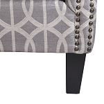 Кресло Henry Armchair grey velour варинант исполнения - 5 | Loft Concept в Липецке