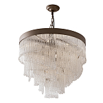 Люстра со стеклянными подвесками в виде круглых бусин Waterfall of Light варинант исполнения - 1 | Loft Concept в Липецке